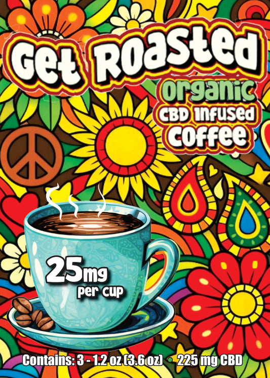 Organic CBD infused Coffee Regular-225mg
